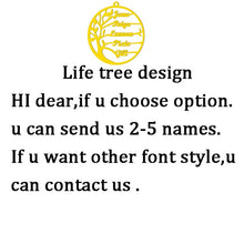 Load image into Gallery viewer, Atoztide Stainless Steel Personalized Custom Name Necklace Mirror Surface Gold Choker Necklace Pendant Nameplate Gift